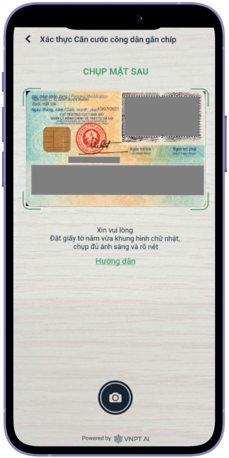 Bước 2: Xác thực qua CC/CCCD gắn chip - Hình 2