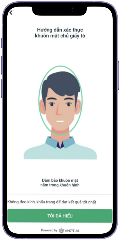 Bước 2: Xác thực qua CC/CCCD gắn chip - Hình 1